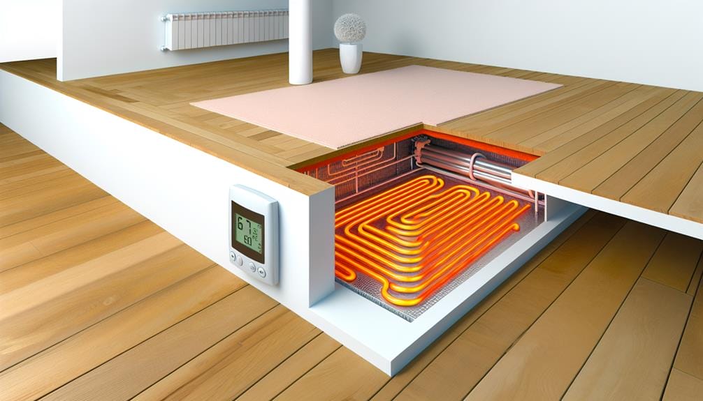 guide for installing underfloor heating in new homes